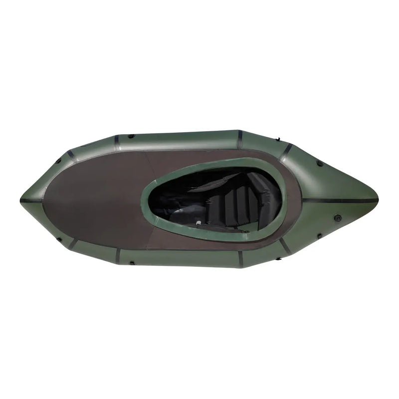 Töltse be a képet a galérianézegetőbe, Nortik TrekRaft Packraft mit Verdeck in dunkelgrün
