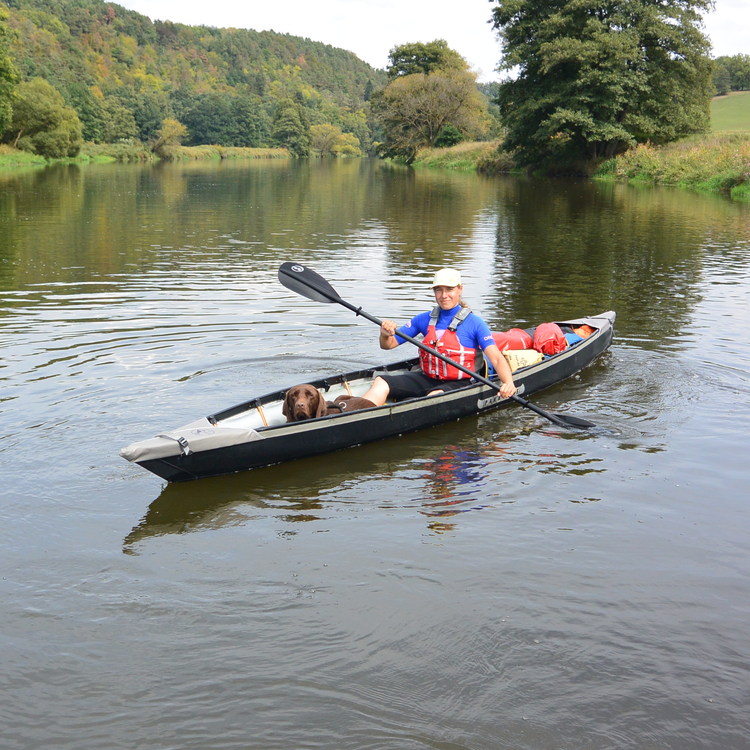 Load image into Gallery viewer, Pakboats Puffin Saranac im Einsatz
